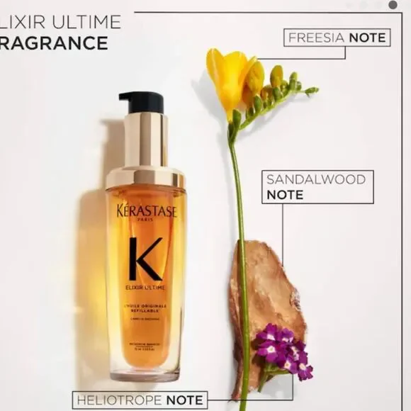 Kerastase Elixir Ultime Refillable Hydrating Hair Oil for Shine - Picture 3 of 5